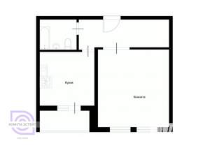 1-к квартира, вторичка, 40м2, 7/17 этаж