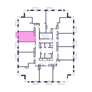 Студия квартира, вторичка, 30м2, 21/25 этаж