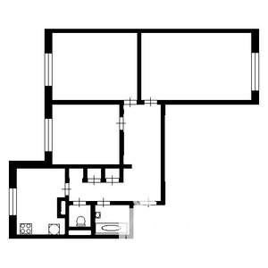 3-к квартира, вторичка, 76м2, 16/17 этаж