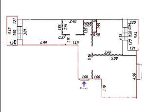 2-к квартира, вторичка, 66м2, 16/24 этаж