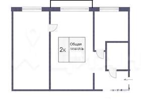 2-к квартира, вторичка, 48м2, 8/9 этаж