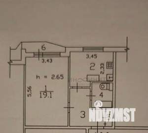 1-к квартира, вторичка, 37м2, 10/17 этаж