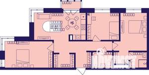 4-к квартира, вторичка, 73м2, 6/23 этаж