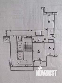 2-к квартира, вторичка, 58м2, 9/25 этаж