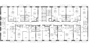 2-к квартира, вторичка, 70м2, 15/22 этаж