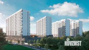 2-к квартира, строящийся дом, 53м2, 14/17 этаж