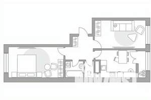 2-к квартира, вторичка, 55м2, 18/25 этаж