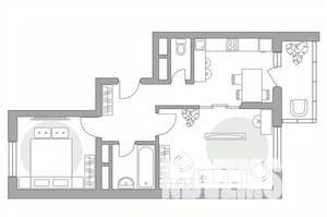 2-к квартира, вторичка, 54м2, 14/17 этаж