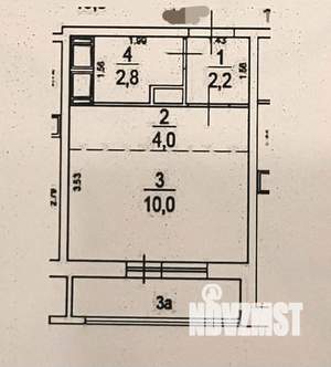 Студия квартира, вторичка, 19м2, 10/21 этаж