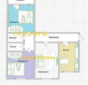 3-к квартира, вторичка, 87м2, 5/10 этаж