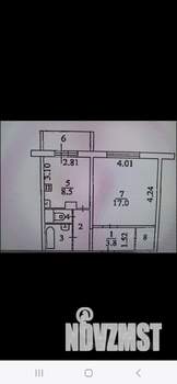 1-к квартира, вторичка, 38м2, 5/17 этаж
