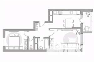 2-к квартира, вторичка, 58м2, 16/17 этаж