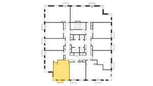 2-к квартира, вторичка, 37м2, 16/19 этаж
