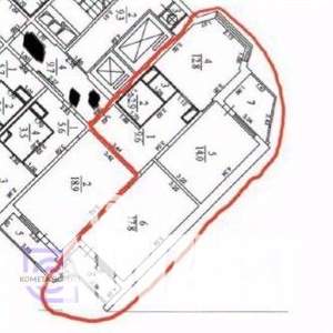 2-к квартира, вторичка, 63м2, 12/17 этаж