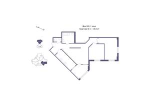 3-к квартира, вторичка, 88м2, 1/4 этаж