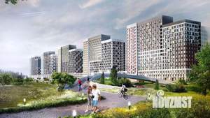 3-к квартира, строящийся дом, 73м2, 7/17 этаж