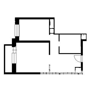 1-к квартира, вторичка, 47м2, 2/17 этаж