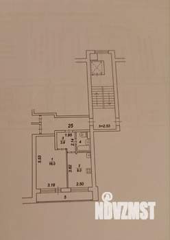 1-к квартира, вторичка, 32м2, 4/9 этаж