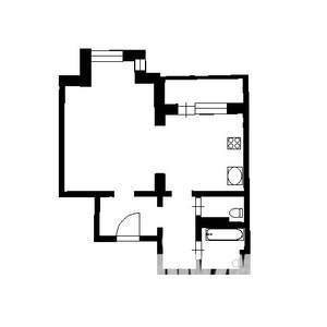 1-к квартира, вторичка, 45м2, 20/25 этаж