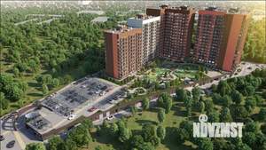 1-к квартира, строящийся дом, 45м2, 14/17 этаж