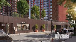 1-к квартира, вторичка, 46м2, 4/18 этаж