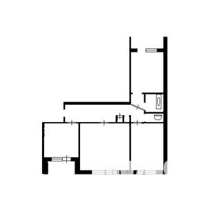 3-к квартира, вторичка, 64м2, 9/14 этаж