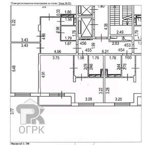 1-к квартира, вторичка, 40м2, 3/17 этаж