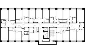 2-к квартира, вторичка, 46м2, 4/17 этаж
