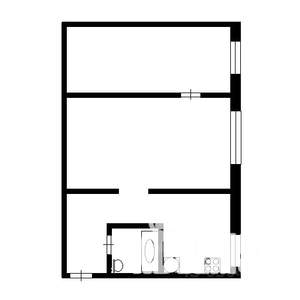 2-к квартира, вторичка, 48м2, 3/3 этаж