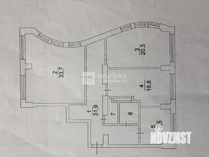 3-к квартира, вторичка, 120м2, 3/22 этаж