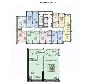 1-к квартира, вторичка, 33м2, 5/25 этаж