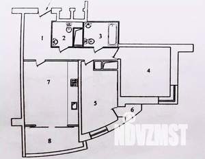 2-к квартира, вторичка, 73м2, 20/22 этаж