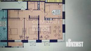 4-к квартира, вторичка, 79м2, 21/21 этаж