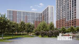 2-к квартира, строящийся дом, 43м2, 14/22 этаж
