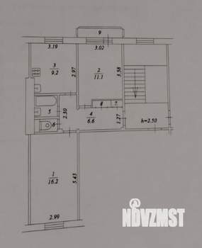 2-к квартира, вторичка, 47м2, 5/5 этаж