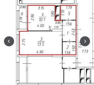 1-к квартира, вторичка, 35м2, 11/25 этаж