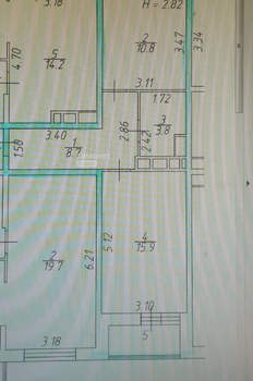 2-к квартира, вторичка, 42м2, 22/22 этаж