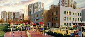 Студия квартира, строящийся дом, 23м2, 3/17 этаж