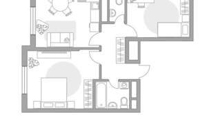 2-к квартира, строящийся дом, 53м2, 9/17 этаж