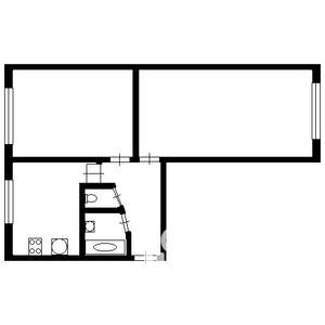 2-к квартира, вторичка, 59м2, 10/17 этаж