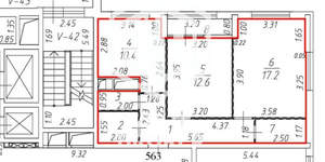 2-к квартира, вторичка, 59м2, 9/25 этаж