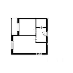 1-к квартира, вторичка, 40м2, 1/14 этаж