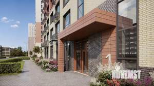 3-к квартира, строящийся дом, 56м2, 17/22 этаж
