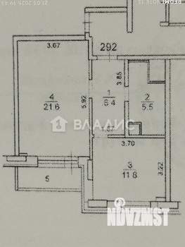 1-к квартира, вторичка, 45м2, 20/24 этаж