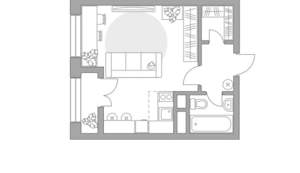 Студия квартира, вторичка, 32м2, 13/25 этаж