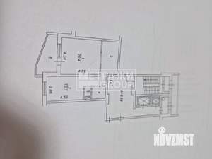1-к квартира, вторичка, 52м2, 9/16 этаж