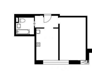 1-к квартира, вторичка, 40м2, 2/26 этаж