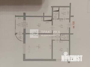 2-к квартира, вторичка, 54м2, 14/17 этаж