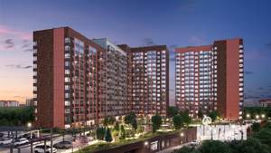 2-к квартира, вторичка, 43м2, 4/17 этаж