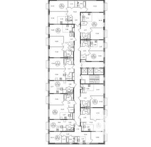 1-к квартира, вторичка, 43м2, 18/22 этаж
